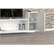 Compacto de TV VENUS cor branca 200cm Branco