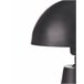 Beliani Candeeiro de mesa PALMIET Preto