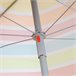 Aktive Guarda-chuva de praia inclinável riscas multicoloridas 200 cm UV50 Multicor