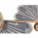 Beliani Decoração de parede PROMETHIUM Dourado