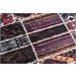 ANDRE 2305 Tapete oriental patchwork antiderrapante bordô 120x170 Multicor