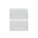 Almofada Ex FINA S para Pessoas que Dormem de Barriga para Baixo (2 F) Branco