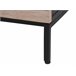 Beliani Mesa de TV SYDNEY 150 Preto