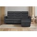 Chaise loungue relax elétrico FAMILY Antracite
