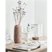 Beliani Jarro de flores SUNFISH Areia