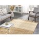 Beliani Entrelaçado KARKIN 160x230 Bege