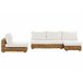 Beliani Conjunto lounge VARALLO Dourado