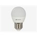 Lâmpada esférico LED 6W E27 quente Branco