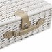 [casa.pro] Cesto de piquenique para 2 pessoas com geleira Branco