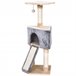 Arranhador para Gatos Aglomerado e Sisal PawHut Marfim