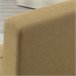 Poltrona Individual poliéster, espuma, aço, painel multicamadas Castanho