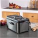 Fritadeira Cecotec CleanFry Luxury 3000 Dark com óleo Cinza