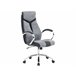 Beliani Silla de oficina FORMULA Cinza
