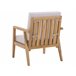 Beliani Conjunto de jardín Madera de acacia PALLANO Cinza Escuro