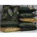 Beliani Almofada decorativa FREESIA 45x45 Azul/ Verde