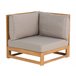 Beliani Conjunto lounge TIMOR Cinza Escuro