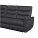 Chaise loungue relax elétrico FAMILY Antracite