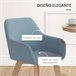 Cadeiras de Sala de Jantar Azul
