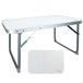 Mesa rebatível baixa Aktive Camping branca Branco