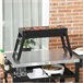 Barbecue a Carvão Metal Outsunny Preto
