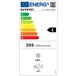 Congelador vertical Infiniton CV-184L14WEB, 155 l, E, Total No Frost Branco