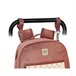 Mochila Acessórios Bebé Marsala Rosa