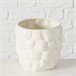 Vaso de flores SHELBIE cerâmica 15x16cm marca BOLTZE Branco