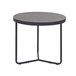 Beliani Mesa de apoio MELODY 50x50 Cinza