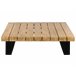 Beliani Conjunto lounge MYKONOS Branco/ Bege