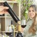 Saca-rolhas Elétrico para Garrafas de Vinho Preto