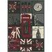 Tapete de polipropileno LONDON 120x170cm 