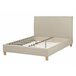 Beliani Cama com estrado Poliéster SENNEZ 155x216 Bege