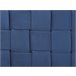 Beliani Cama com estrado Veludo LIMOUX 147x213 Azul Marino