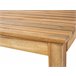 Beliani Conjunto lounge Madeira de acácia PACIFIC Castanho