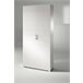 Armário multiuso com 2 portas com efeito madeira 90 Branco