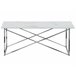 Beliani Mesa de centro EMPORIA 50x100 Branco