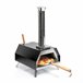 Forno de Pellets para Pizza com Acessórios Preto