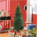 Árvore de Natal Metal e PVC HOMCOM, casa - natal Verde