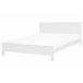 Beliani Cama com estrado Pinho OLIVET 189x208 Branco