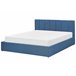 Beliani Cama com estrado Poliéster DREUX 171x214 Azul