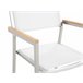 Beliani Conjunto de refeição MALETTO/GROSSETO Branco/cinza
