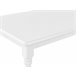 Beliani Mesa de centro KOKOMO 60x120 Branco