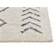 Beliani Shaggy (pelos longos) AYRUM 160x230 Branco/ Bege