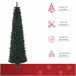 Árvore de Natal Artificial PVC, Metal HOMCOM, casa - natal Verde