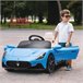 Carro Elétrico para Crianças Plástico e Metal AIYAPLAY Azul