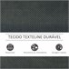 Banco de Balanço metal, tecido textilene Outsunny Preto