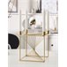 Beliani Candelabro MINDORO Dourado