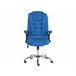 Beliani Cadeira executiva ROYAL Azul