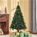Árvore de Natal Artificial PVC e Metal HOMCOM, casa - natal Verde