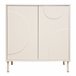 Aparador Holea com 2 portas MDF [en.casa] 70 Bege